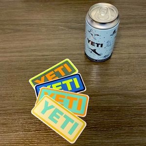 Yeti Stash Can + 4 Stickers